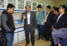 گزارش تصویری بازدید دانش آموزان پسر سال چهارم دوره دوم دبیرستان، از دانشگاه صنعتی شاهرود